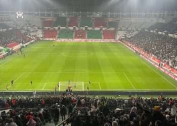 Alîgirên Amedsporê bi diruşman piştgirî dan berxwedana Rojava