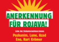 Azadî ne mijara bazarê ye: Ji bo naskirina Rojava kampanya îmzeyê