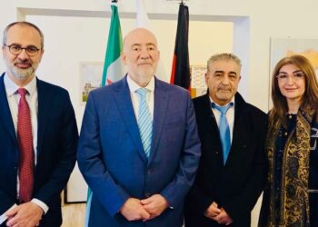 Balyozê Îsraîlê serdana ofîsa Rêveberiya Xweser a Berlînê kir