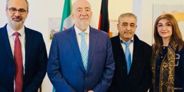 Balyozê Îsraîlê serdana ofîsa Rêveberiya Xweser a Berlînê kir