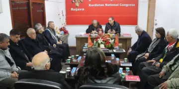 Heyeta KNKê li Rojava bi partiyan re civînan li dar dixe