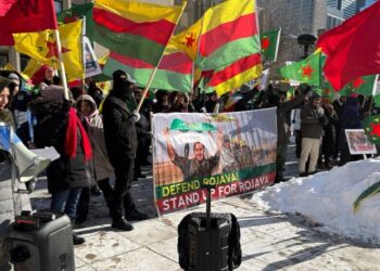 Kanada de seba Rojawanî rayîrşîyayîş: Rojawan xeta sûr a