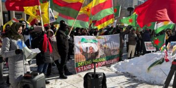 Kanada de seba Rojawanî rayîrşîyayîş: Rojawan xeta sûr a