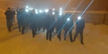 Li bajarokê Leterê dirûşma ‘Bijî berxwedana HSDê’ olan da