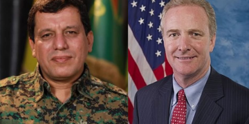 Senetorê Amarîkî Hollen ji Mazlum Ebdî agahiyên dawî girt