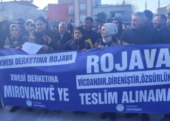 Êrişên li dijî Rojava li Manîsayê hatin şermezarkirin