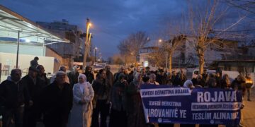 Erişên li Rojava li Salihliyê hate şermezarkirin