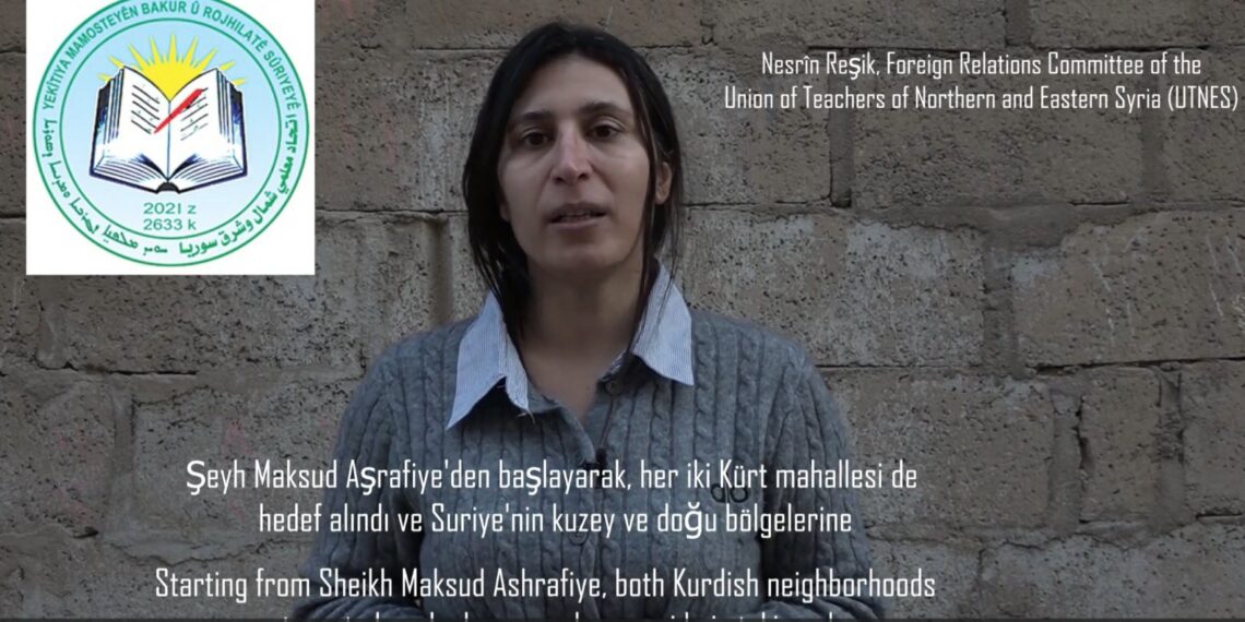 Yekitiya Mamosteyan banga piştgiriya Rojava kir