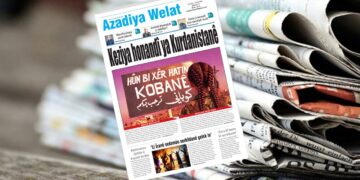 Azadiya Welat bi manşeta ‘Keziya honandî ya Kurdistanê’ derket