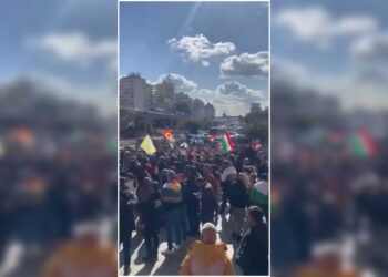 Kurdên li Libnanê piştgirî dan seferberiya neteweyî