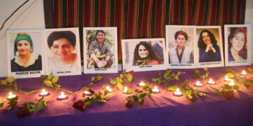 Jinên siyasetmedar ên hatine qetilkirin li Amedê hatin bibîranîn