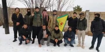 Ciwanên Başûrê Kurdistanê ji bo piştgiriya Rojava strîn