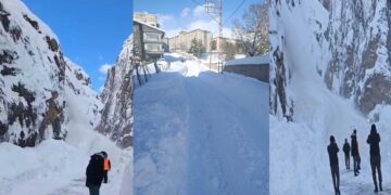 Li herêma Serhedê rêya hezar û 832 gundan hatiye girtin