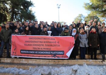 Riha û Mêrdîn de seba Şêxmeqsûdî eşkerayîya paştdayîşî