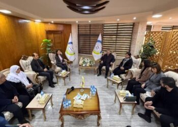 Heyetê DEM Partî û DBP’yî Rojava de yo