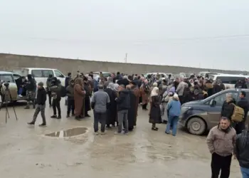 Karwanê paştdayîşê Helebî resayî Heseke