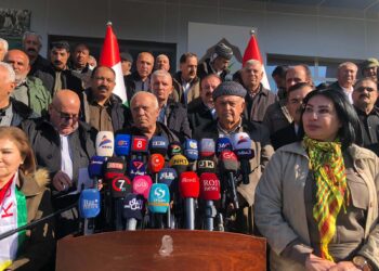 Komeleya Pêşmergeyên Dêrîn piştgirî da Rojava 