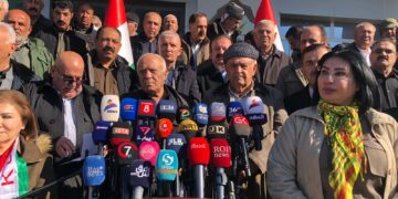 Komeleya Pêşmergeyên Dêrîn piştgirî da Rojava 