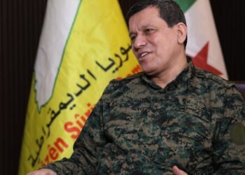 Fermandarê Pêroyî yê HSD’yî Mazlum Ebdî şi Şam