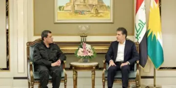 Mazlum Ebdîyî sipasîya Mesûd Barzanî û Nêçîrvan Barzanî kerd