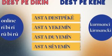 Atolyeyê ziwanê kurdkî yê MED-DER’î dest pêkenê