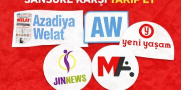 Pêla sansûrê didome: Dengê ragihandin û hunera Kurdî tê qutkirin