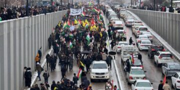 Li Silêmaniyê ji bo Rojava lehiya mirovan