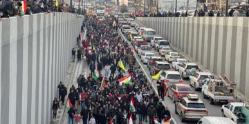 Ala berxwedanê Silêmanî bilind dike