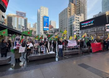 Êrişên Helebê li Kanadayê hatin protestokirin