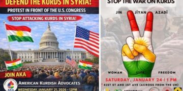 Kurd dê li ber ber Kongreya DYA û  Neteweyên Yekbûyî çalakî li dar bixin