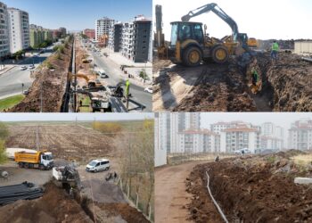AVKAMEDê sala borî 263 hezar metre xetên ava paqij û kanalîzasyonê çêkir