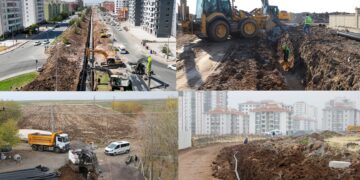 AVKAMED sala borî 263 hezar metre xeta av paqij û kanalîzasyonê çêkir