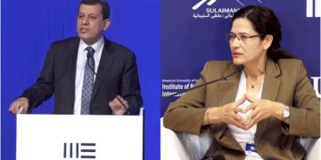 Mazlum Ebdî û Îlham Ehmed seba Konferansê Ewlekarî Almanya de yê