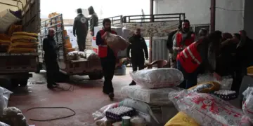 Zêdetirî 500 kamyon alîkarî gihîşt herêma Cizîrê