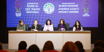 Meclîsa Jinan a DEM Partiyê: Em ê ji bo azadiya Ocalan li dora hêvî û aştiyê kom bibin