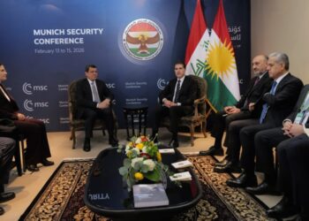 Mazlûm Ebdî û Nêçîrvan Barzanî li Munîhê civiyan