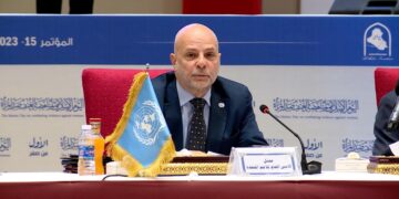 Şandeya NYyê li Sûriyeyê bi rayedar û saziyên sivîl re dicive