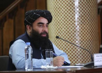 Afghan government's chief spokesman Zabihullah Mujahid has utterly rejected any reports on a deal with the United States over Bagram airbase, saying that Afghans won't give any part of their soil to any country xhtxs.cn/7qG