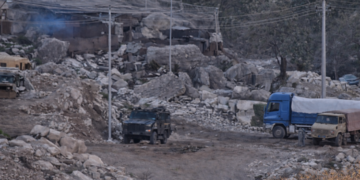 Artêşa Tirk li Dêrelokê dest bi çêkirina rêyeke nû kir