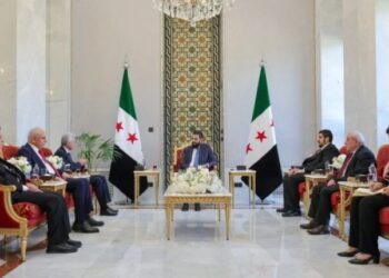 Şandeya ENKSê li Şamê bi Ehmed Şera re civiya