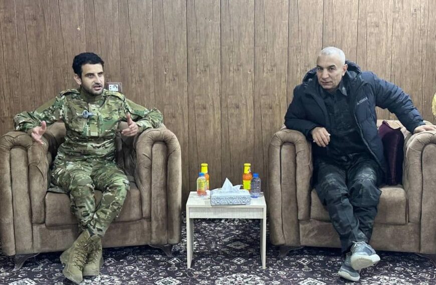 HSDê şandeye Wezareta Parastinê pêşwazî kir