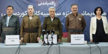 5 partiyên siyasî yên Rojhilat peymanek nû çêkirin