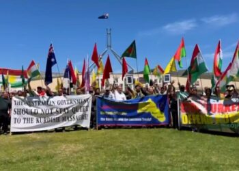 Li Awûstralyayê çalakiya piştgiriya Rojava