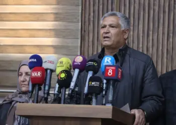 Kobanî ra vengdayîşê wedaritena dorpêçî