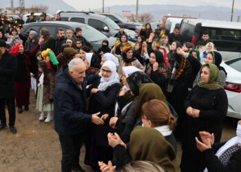 Haci Haykir bi girseyî hate pêşwazîkirin: Divê Rêberê me azad bibe