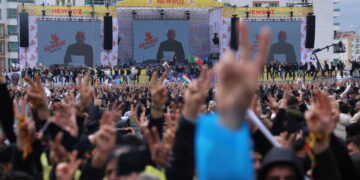 Newroza Amedê bi slogana ‘Yek e yek e yek e Kurdistan yek e’ bi dawî bû