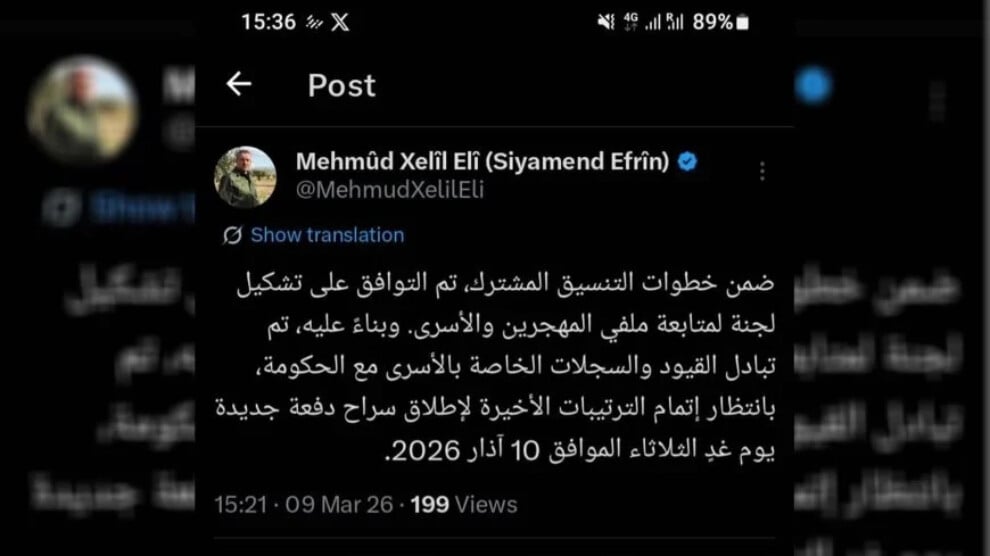 ‘Wê sibe komek din a dîlgirtiyan were berdan’