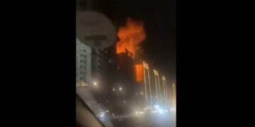 Hewlêr de dron erzîya war, Selahedînî de bingeyê Haşdî Şabî ameyî hedefgirewtene