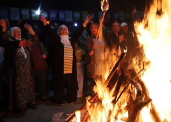 Di Newroza Edeneyê de daxwaza azadiya Abdullah Ocalan hate kirin