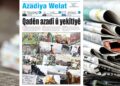 Azadiya Welat bi manşeta ‘Qadên azadî û yekîtiyê’ derket